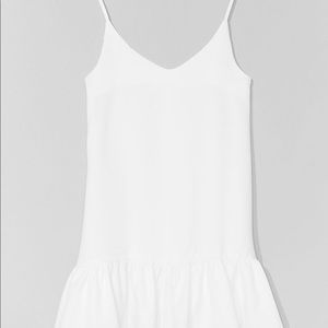 NastyGal White Relaxed Mini Dress